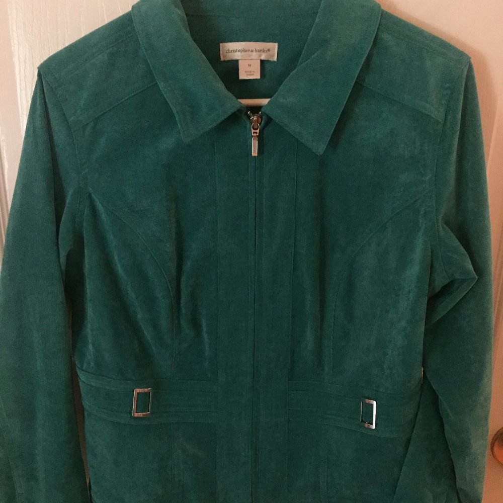 Corduroy Zipper Jacket